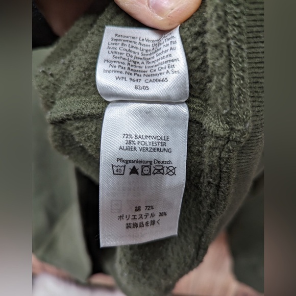 Vintage green‎ Eddie Bauer Sweater oversized size XL - Picture 6 of 6